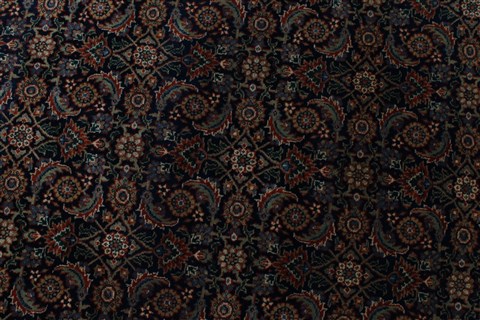 Herati Blue Round Hand Knotted 511 X 511  Area Rug 250-23640 Image 4