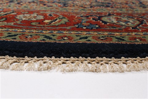 Herati Blue Round Hand Knotted 511 X 511  Area Rug 250-23640 Image 5