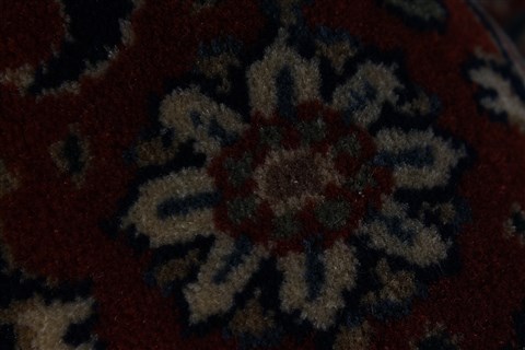 Herati Blue Round Hand Knotted 511 X 511  Area Rug 250-23640 Image 8