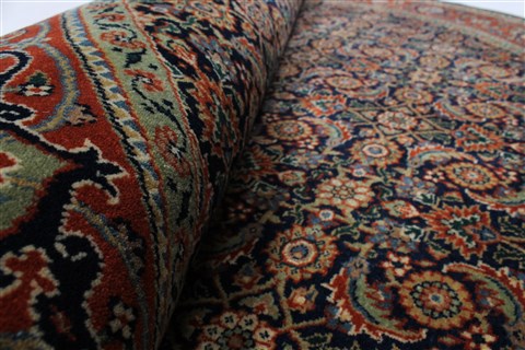 Herati Blue Round Hand Knotted 511 X 511  Area Rug 250-23640 Image 9