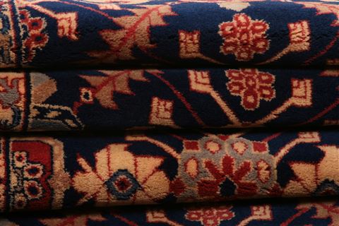 Pishavar Blue Runner Hand Knotted 26 X 92 Area Rug 100-23642 Image 6
