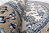 Nain White Round Hand Knotted 60 X 60  Area Rug 250-23654 Thumb 8