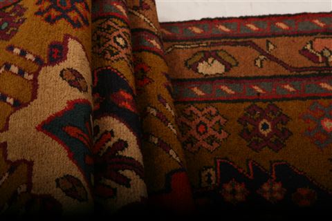 Kazak Brown Runner Hand Knotted 26 X 88 Area Rug 100-23662 Image 5