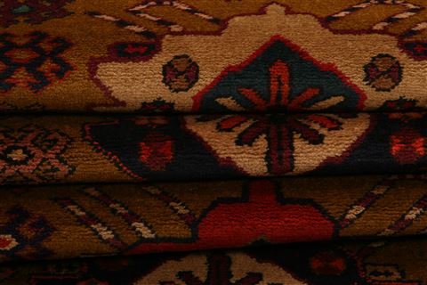 Kazak Brown Runner Hand Knotted 26 X 88 Area Rug 100-23662 Image 6