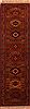 Kazak Brown Runner Hand Knotted 26 X 88 Area Rug 100-23662 Thumb 0