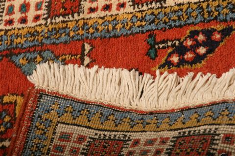 Ardebil Orange Runner Hand Knotted 24 X 123 Area Rug 100-23664 Image 2