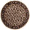 Herati Beige Round Hand Knotted 60 X 60  Area Rug 250-23670 Thumb 0
