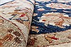 Chobi Blue Round Hand Knotted 64 X 65 Area Rug 250-23677 Thumb 8