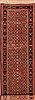 Kazak Brown Runner Hand Knotted 26 X 109  Area Rug 100-23682 Thumb 0