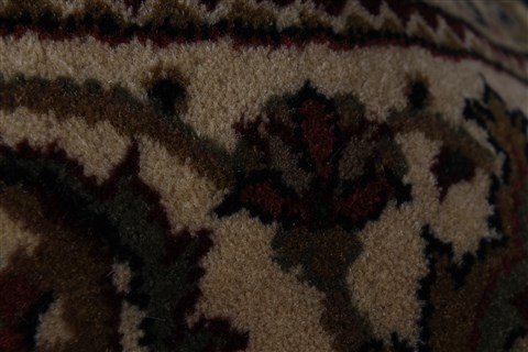 Herati Black Round Hand Knotted 60 X 60 Area Rug 250-23683 Image 7