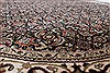 Herati Black Round Hand Knotted 60 X 60 Area Rug 250-23683 Thumb 1