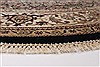 Herati Black Round Hand Knotted 60 X 60 Area Rug 250-23683 Thumb 4