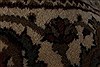 Herati Black Round Hand Knotted 60 X 60 Area Rug 250-23683 Thumb 7