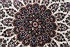 Tabriz White Round Hand Knotted 61 X 61  Area Rug 250-23686 Thumb 6
