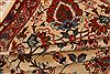 Kashan Beige Hand Knotted 99 X 135  Area Rug 100-23690 Thumb 5