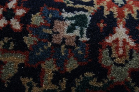 Herati Blue Runner Hand Knotted 25 X 99 Area Rug 250-23693 Image 6