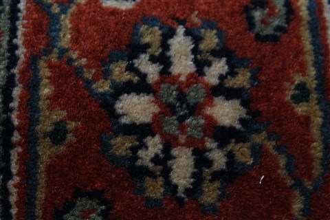 Herati Blue Runner Hand Knotted 25 X 99 Area Rug 250-23693 Image 8