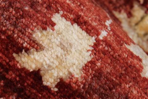 Pishavar Beige Runner Hand Knotted 26 X 910  Area Rug 250-23696 Image 7