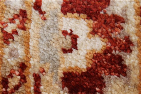 Pishavar Red Runner Hand Knotted 25 X 94 Area Rug 250-23698 Image 8