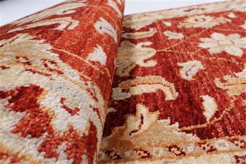 Pishavar Red Runner Hand Knotted 25 X 94 Area Rug 250-23698 Image 9