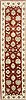 Ziegler Brown Runner Hand Knotted 27 X 100  Area Rug 250-23701 Thumb 0