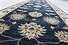Ziegler Blue Runner Hand Knotted 26 X 911  Area Rug 250-23704 Thumb 1