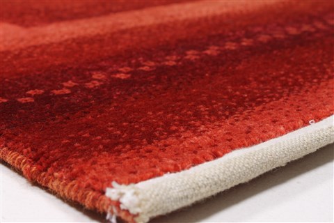 Gabbeh Red Runner Hand Knotted 27 X 102 Area Rug 250-23707 Image 5