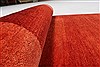Gabbeh Red Runner Hand Knotted 27 X 102 Area Rug 250-23707 Thumb 8