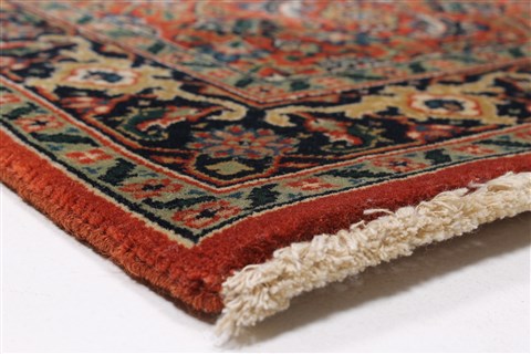 Herati Brown Runner Hand Knotted 26 X 98 Area Rug 250-23708 Image 5