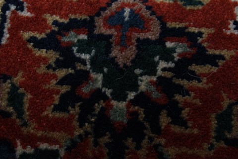 Herati Brown Runner Hand Knotted 26 X 98 Area Rug 250-23708 Image 6