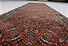Herati Brown Runner Hand Knotted 26 X 98 Area Rug 250-23708 Thumb 1