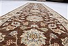 Ziegler Brown Runner Hand Knotted 26 X 104 Area Rug 250-23710 Thumb 2