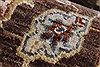Ziegler Brown Runner Hand Knotted 26 X 104 Area Rug 250-23710 Thumb 8