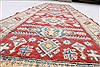 Kazak Red Runner Hand Knotted 28 X 104  Area Rug 250-23714 Thumb 2