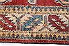Kazak Red Runner Hand Knotted 28 X 104  Area Rug 250-23714 Thumb 3