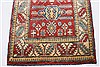 Kazak Red Runner Hand Knotted 28 X 104  Area Rug 250-23714 Thumb 5
