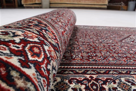 Bidjar Red Runner Hand Knotted 28 X 910  Area Rug 250-23715 Image 12