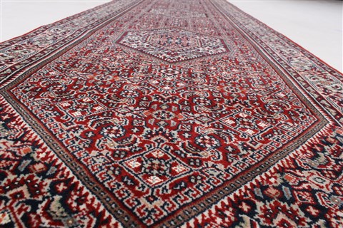 Bidjar Red Runner Hand Knotted 28 X 910  Area Rug 250-23715 Image 2