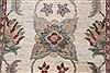 Chobi Beige Runner Hand Knotted 210 X 102 Area Rug 250-23716 Thumb 4
