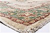 Chobi Beige Runner Hand Knotted 210 X 102  Area Rug 250-23716 Thumb 6