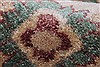 Chobi Beige Runner Hand Knotted 210 X 102 Area Rug 250-23716 Thumb 8