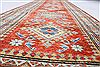 Kazak Brown Runner Hand Knotted 28 X 91  Area Rug 250-23718 Thumb 1