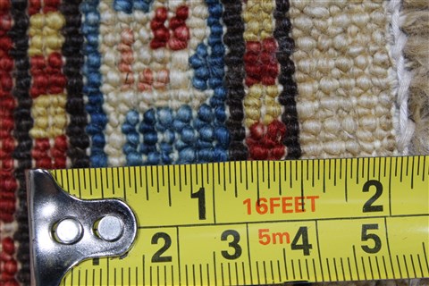 Kazak Yellow Runner Hand Knotted 29 X 98 Area Rug 250-23721 Image 11