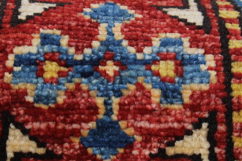 Kazak Yellow Runner Hand Knotted 29 X 98 Area Rug 250-23721 Image 8