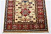 Kazak Yellow Runner Hand Knotted 29 X 98  Area Rug 250-23721 Thumb 5