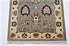 Pishavar Grey Runner Hand Knotted 26 X 103  Area Rug 250-23727 Thumb 6