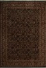 Yazd Brown Hand Knotted 101 X 143  Area Rug 300-23730 Thumb 0