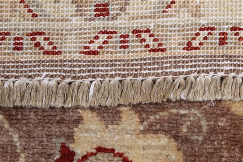 Pishavar Grey Runner Hand Knotted 26 X 911 Area Rug 250-23731 Image 11