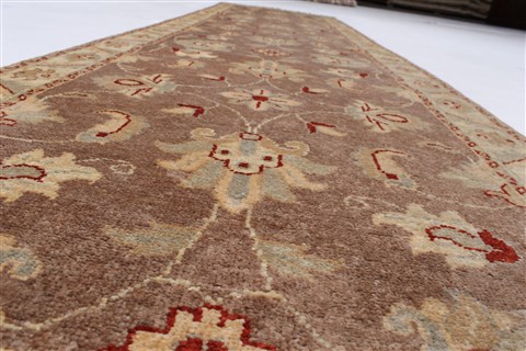 Pishavar Grey Runner Hand Knotted 26 X 911 Area Rug 250-23731 Image 12