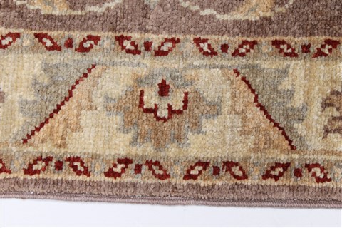 Pishavar Grey Runner Hand Knotted 26 X 911 Area Rug 250-23731 Image 1